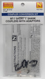 Micro-Trains 001 30 012 - MT-7 Short 'T' Shank Couplers - (1128) - 2 Pairs