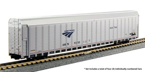 Kato 106-5505 - Amtrak Autorack Phase V - 4 Car Set