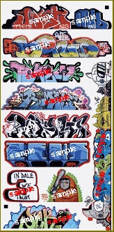 Blair Line 1263 - Graffiti Decal Set #14