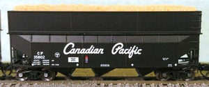 Bluford Shops 16121 - 3 Bay Offset Side Hopper with Wood Chip Mod - Canadian Pacific #358043