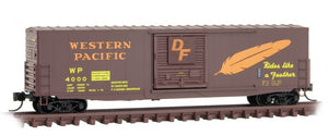 Micro-Trains 180 00 510 - 50' Standard Box Car - Western Pacific #4000