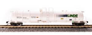 Broadway Limited - 3724 Cryogenic Tank Car - Linde - 2 Pack