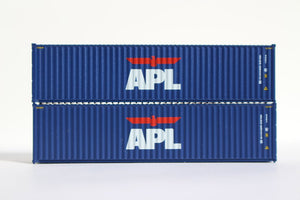 JTC 405003 - 40' High Cube Container - APL - 2 Pack