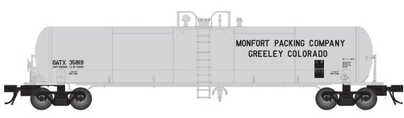 Atlas 4629 - 20700 Gal Tank Car - Monfort Packing Company # GATX 35818