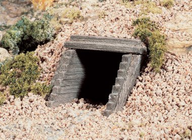 Woodland Scenics C1165 - Timber Culverts - 2 Pack