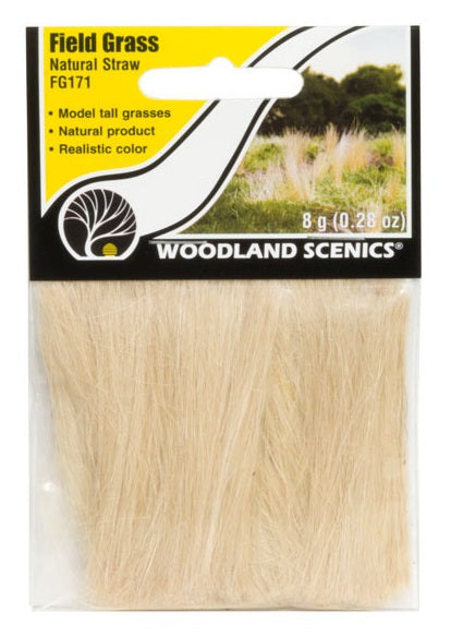 Woodland Scenics FG171 - Field Grass - Natural Straw - 0.28 oz