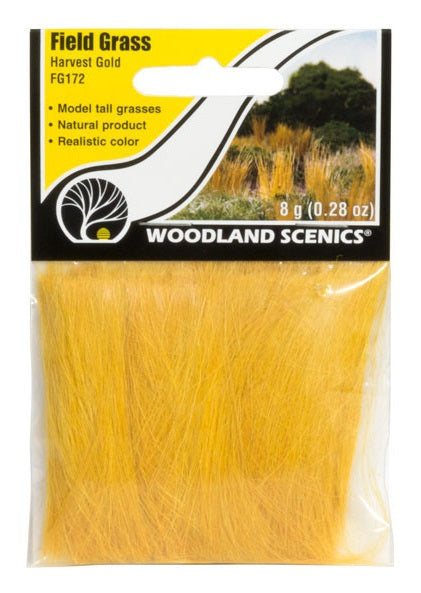 Woodland Scenics FG172 - Field Grass - Harvest Gold - 0.28 oz