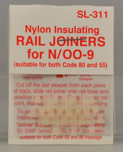 Peco SL-311 - Nylon Insulating Rail Joiners