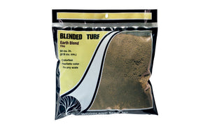 Woodland Scenics T50 - Blended Turf - Earth - 54.1 cu in Bag