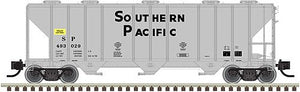 Atlas 3317 - PS-4000 Covered Hopper - Southern Pacific #493072